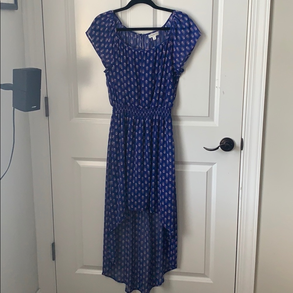 Blue dress